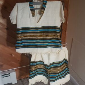 Two-Piece Boys Ethiopian Set